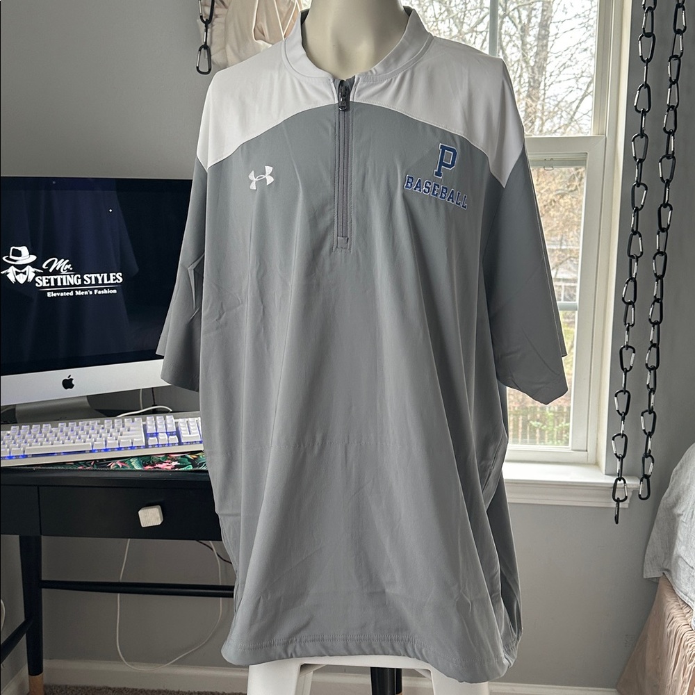Under Armor Baseball AthleticTee Shirt Raglan 3/4. sleeve Size 3X